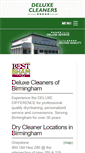 Mobile Screenshot of deluxecleanersbirmingham.com